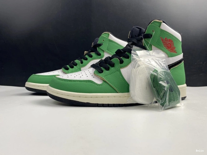 Bmlin Shoes Green 1 Retro Air Jordan DB4612-300 Lucky High 0811